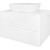 Тумба подвесная со столешницей Azario Lotos 70/2 см CS00084143, белый - фото, картинка 6 Тумба подвесная со столешницей Azario Lotos 70/2 см CS00084143, белый - фото 6