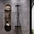 Душевая система c термостатом Damixa Scandinavian Pure 936780300, чёрный - фото 3