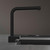 Смеситель для кухни Hansgrohe Aquno Select M81 73836670, чёрный матовый - фото 2