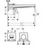 Смеситель для раковины настенный Hansgrohe Tecturis E 73051000 - фото 2