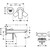 Смеситель для раковины настенный Hansgrohe Rebris E 72568000 - фото 4