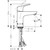 Смеситель для раковины Hansgrohe Focus 100 31607000 - фото 5