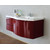 Тумба подвесная с раковиной-столешницей BelBagno PROSPERO-1200-3C-SO-RB-RIGHT 120 см R, красный - фото 5