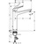 Смеситель для раковины Hansgrohe Novus 71123000 - фото 7
