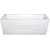 Ванна акриловая Stworki Копенгаген 190x90 см 565414 с каркасом - фото 3