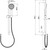 Душевой гарнитур Stworki Вестфолл WH627-C - фото 2