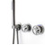 Душевая система для душа Bronze de Luxe Liberty 5011GG-L, графит - фото 8