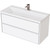 Тумба подвесная с раковиной Mirsant Dante 100 см (раковина Style 100) белый - фото 