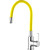 Смеситель для кухни Ledeme L4898-4, хром/жёлтый - фото 