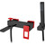Смеситель для ванны Boheme Q 143-BR, black-red - фото 