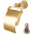 Держатель для туалетной бумаги Boheme Murano Gold 10901-V-G, золото - фото 