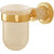 Стакан для зубных щеток Boheme Murano 10904-W-G, золото - фото 