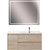 Тумба подвесная с раковиной BelBagno KRAFT-1000-2C-1A-SO-RGB-R 100 см, Rovere Galifax Bianco - фото 11