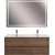Тумба подвесная с раковиной BelBagno KRAFT-1200-2C-SO-2-RT 120 см, Rovere Tabacco - фото 11