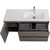 Тумба подвесная с раковиной BelBagno KRAFT-1200-2C-1A-SO-CG-R 120 см, Cemento Grigio - фото 7
