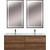 Тумба подвесная с раковиной BelBagno KRAFT-1400-4C-SO-2-RT 140 см, Rovere Tabacco - фото 13