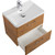 Тумба подвесная с раковиной BelBagno DUE-600-2C-SO-RN-P 60 см (2 ручки сатин) Rovere Nature, Цвет фасада: Rovere Nature - фото, картинка 3 Тумба подвесная с раковиной BelBagno DUE-600-2C-SO-RN-P 60 см (2 ручки сатин) Rovere Nature, Цвет фасада: Rovere Nature - фото 3