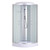 Душевая кабина Loranto 100х100 см CS-6610-13FW 100, хром/матовое - фото 