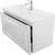 Тумба подвесная с раковиной Cezares GIUBILEO-N-100-1C-SO-BL 100 см, Bianco Lucido - фото 7