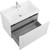 Тумба подвесная с раковиной Cezares GIUBILEO-N-80-1C-SO-BL 80 см, Bianco Lucido - фото 3