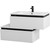 Тумба подвесная с раковиной Cezares SLIDER-800-1C-SO-BO 80 см, Bianco Opaco - фото 3