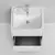 Тумба подвесная с раковиной AM.PM Func 60 см M8FFUX0602WM, белая матовая, Цвет фасада: белый матовый - фото 8