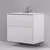 Тумба подвесная с раковиной AM.PM Func 80 см M8FFUX0802WM, белая матовая, Цвет фасада: белый матовый - фото 6