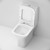 Унитаз-компакт безободковый Am.Pm Gem C908601SC с сиденьем микролифт - фото, картинка 8 Унитаз-компакт безободковый Am.Pm Gem C908601SC с сиденьем микролифт - фото 8