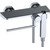 Набор для гигиенического душа CeramaLux LT9505, хром/чёрный матовый, Цвет производителя: хром/чёрный - фото 2