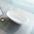 Ванна отдельностоящая Solid Surface Vincea 170x75 см VBT-6S01MW, белый матовый - фото 3