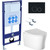 Унитаз с инсталляцией Aquatek Set Ника-020 4в1 - фото, картинка  Унитаз с инсталляцией Aquatek Set Ника-020 4в1 - фото