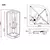 Душевая кабина Parly 90х90 см AMI, чёрный/прозрачное - фото 5