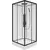 Душевая кабина Parly 90х90 см AMI Quadro, чёрный/прозрачное - фото 4