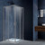 Душевое ограждение Vincea Alpha 90x90 см VSS-3AL900CLGM, вороненая сталь/прозрачное - фото 