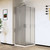 Душевое ограждение Vincea City 100x90 см VSS-5CT9010MT, хром/матовое - фото 