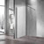 Душевая перегородка Vincea Walk in 70 см VSW-1H700CLGM (стекло 8 мм) с кронштейном в комплекте, вороненая сталь/прозрачное - фото 
