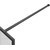 Душевая перегородка Vincea Walk in HP Art 100 см VSW-1HP100FLGM (стекло 8 мм) с кронштейном в комплекте, вороненая сталь/матовое - фото 6