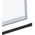 Душевое ограждение Vincea Como Soft 130x90 см VSR-1CS9013CLB (стекло 8 мм) чёрный/прозрачное - фото 3