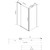 Душевое ограждение Vincea Extra 120x90 см VSR-1E111290CL (стекло 8 мм) хром/прозрачное - фото 4