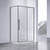 Душевое ограждение Vincea Slim-N 120x80 см VSR-4SN8012CLGM, вороненая сталь/прозрачное - фото 