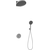 Душевая система для душа с термостатом Vincea Inspire VSFW-3I22MT3GM, вороненая сталь - фото 2