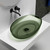 Раковина-чаша прозрачная Abber Kristall 60 см AT2801Vesuvian, оливковый - фото 