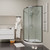 Душевое ограждение Parly 90х90 см Z9111, хром/прозрачное - фото 2