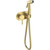 Набор для гигиенического душа Raglo R20.52.03 (со скрытой частью) сатин золотой - фото 