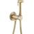 Набор для гигиенического душа Abber Wasser Kreis AF8125G, золото матовый - фото 