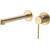 Смеситель для раковины настенный Vincea Rim VBFW-2RM1BG (со скрытой частью) брашированное золото - фото 