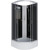 Душевая кабина Niagara Classic 100x100 см NG-3502-14BK, серебро/тонированное (безсиликоновая сборка) - фото 