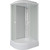 Душевая кабина Niagara Promo 100x80 см P100/80/26R/MT, белый/матовое (безсиликоновая сборка) - фото 2