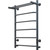 Полотенцесушитель электрический Тругор Пэк сп 6 с полкой П6 500х800 мм (возможность скрытого подключения) 00-00047110, графит - фото 