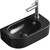 Раковина подвесная CeramaLux 40 см 78204LB, чёрный - фото 2
